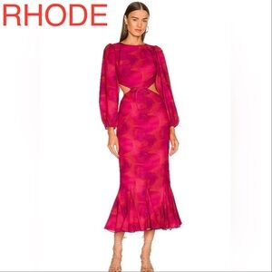 HOST PICK 🛍️❤️ NWT RHODE Cut-Out Lover's Lane Red Dress. A must have dress enjoy